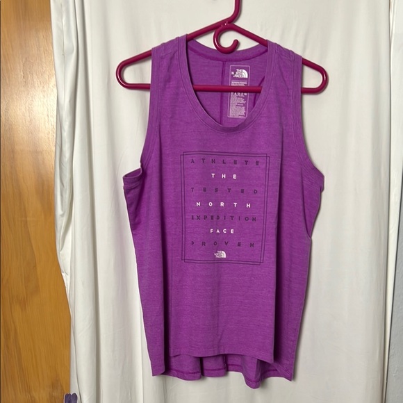The North Face Purple Muscle Tank Size Large - Picture 1 of 4
